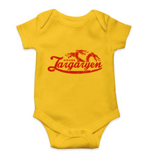 Load image into Gallery viewer, House Targaryen (GOT) Kids Romper For Baby Boy/Girl-0-5 Months(18 Inches)-Yellow-Ektarfa.online
