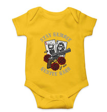 Load image into Gallery viewer, Guns N&#39; Roses Kids Romper For Baby Boy/Girl-0-5 Months(18 Inches)-Yellow-Ektarfa.online

