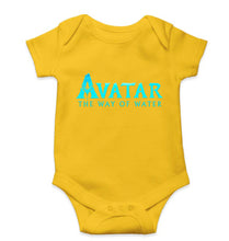 Load image into Gallery viewer, Avatar Kids Romper Kids Romper For Baby Boy/Girl-0-5 Months(18 Inches)-Yellow-Ektarfa.online
