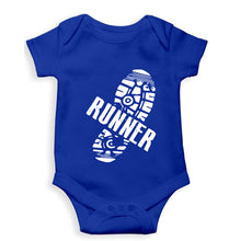 Load image into Gallery viewer, Runner Running Kids Romper For Baby Boy/Girl-0-5 Months(18 Inches)-Royal Blue-Ektarfa.online
