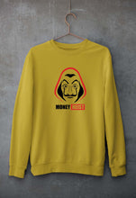 Load image into Gallery viewer, Money Heist Unisex Sweatshirt for Men/Women-Mustard Yellow-Ektarfa.online
