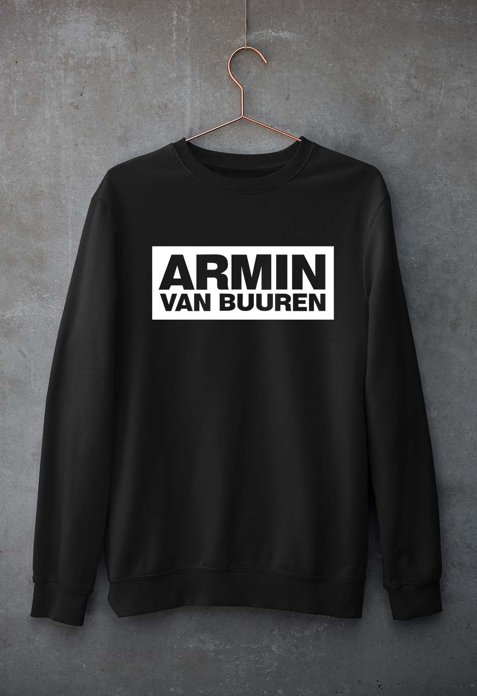 Armin Van Buuren Unisex Sweatshirt for Men/Women-Black-Ektarfa.online