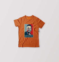 Load image into Gallery viewer, Elon Musk Hope Kids T-Shirt for Boy/Girl-Orange-Ektarfa.online
