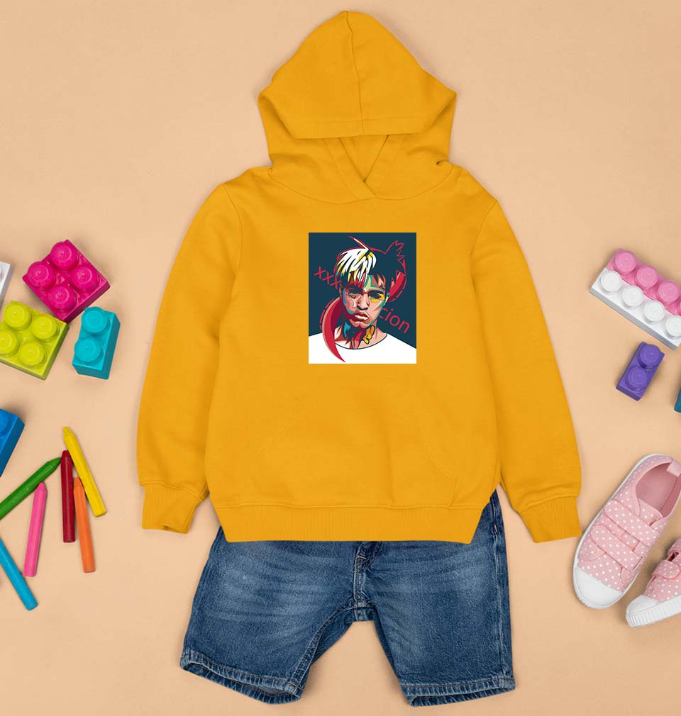 NEDLON Hoodies Xxxtentacion Sweatshirt Hoody Truien Gym Workout Bedrukte T-shirts Casual Basic Tieners Meisjes Jongens Volwassenen(Black-A,4XL