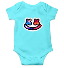 Load image into Gallery viewer, Marshmello Kids Romper For Baby Boy/Girl-0-5 Months(18 Inches)-Sky Blue-Ektarfa.online
