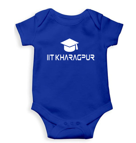 IIT Kharagpur Kids Romper For Baby Boy/Girl-0-5 Months(18 Inches)-Royal Blue-Ektarfa.online