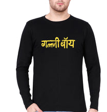Load image into Gallery viewer, Gully Boy Full Sleeves T-Shirt for Men-Black-Ektarfa.online
