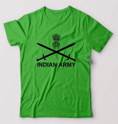 Indian Army T-Shirt for Men-flag green-Ektarfa.online
