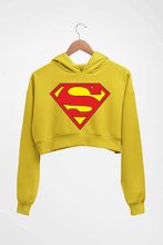 Load image into Gallery viewer, Superman Crop HOODIE FOR WOMEN

