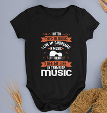 Load image into Gallery viewer, Music Kids Romper For Baby Boy/Girl-Black-Ektarfa.online
