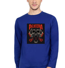 Load image into Gallery viewer, Pantera Full Sleeves T-Shirt for Men-Royal Blue-Ektarfa.online
