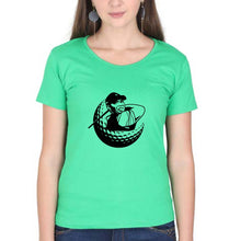 Load image into Gallery viewer, Tiger Woods T-Shirt for Women-Flag Green-Ektarfa.online
