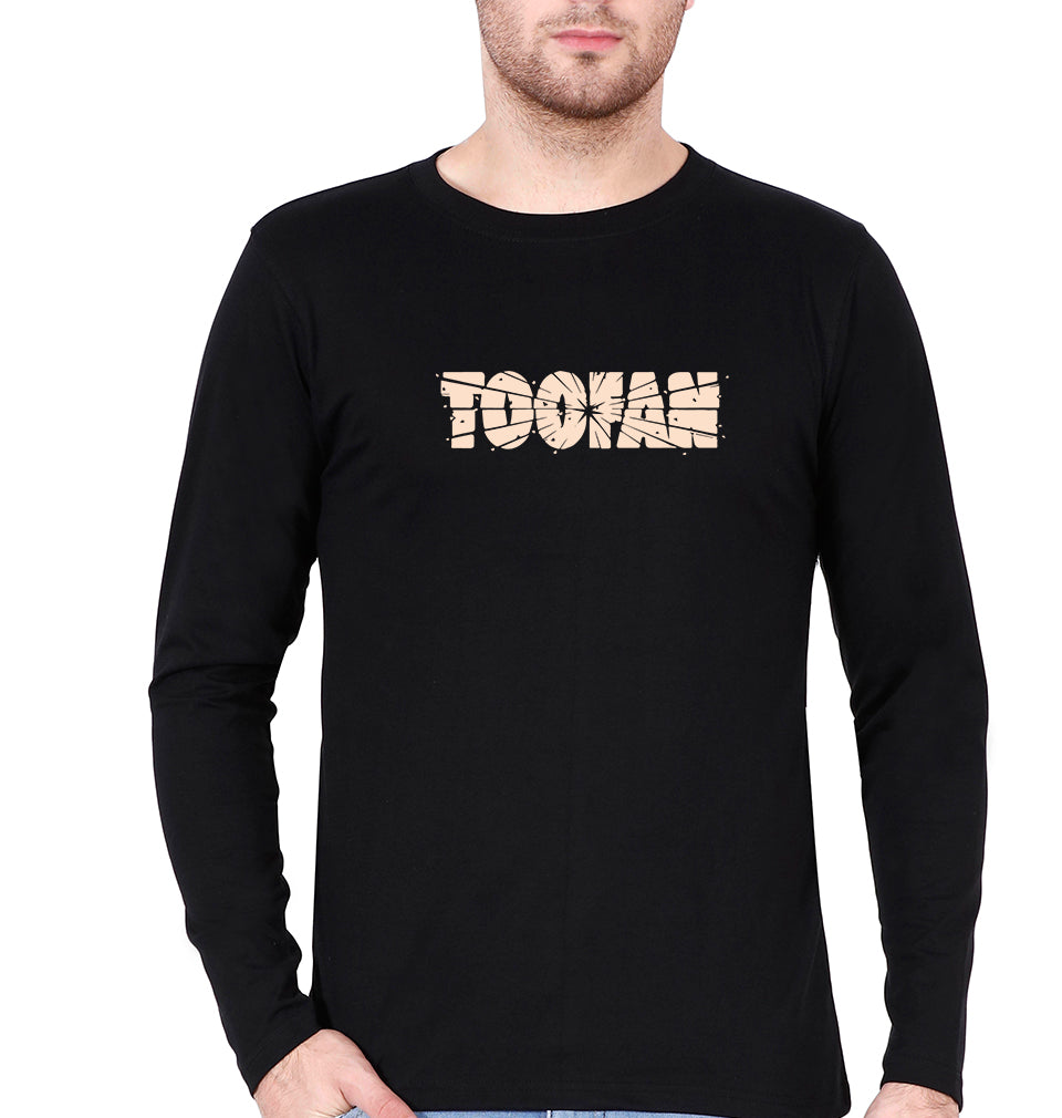 Toofan Full Sleeves T-Shirt for Men-Black-Ektarfa.online