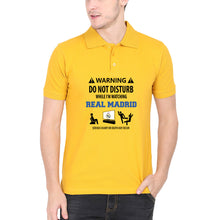 Load image into Gallery viewer, Warning Real Madrid Polo T-Shirt for Men-Yellow-Ektarfa.online
