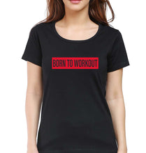 Load image into Gallery viewer, Gym Workout T-Shirt for Women-Black-Ektarfa.online
