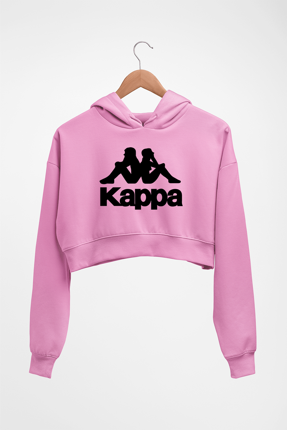 Kappa cropped hoodie sale