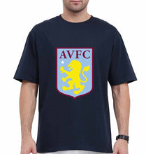 Load image into Gallery viewer, Aston Villa Oversized T-Shirt for Men-Navy Blue-Ektarfa.online

