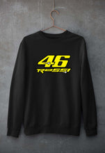 Load image into Gallery viewer, Valentino Rossi(VR 46) Unisex Sweatshirt for Men/Women-S(40 Inches)-Black-Ektarfa.online
