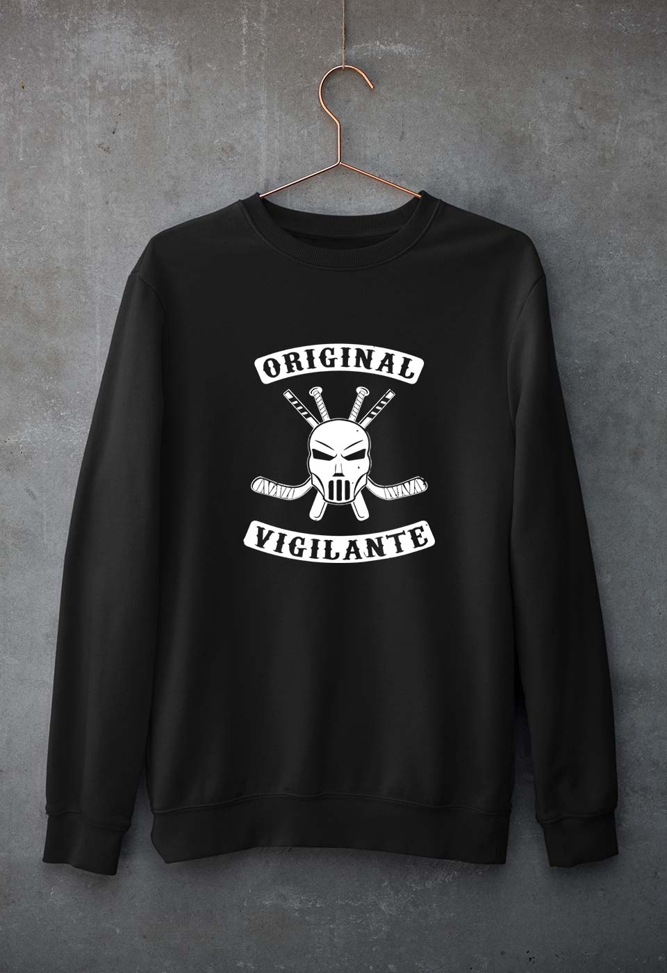 Casey Jones Unisex Sweatshirt for Men/Women-Black-Ektarfa.online