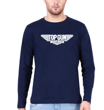 Load image into Gallery viewer, Top Gun Full Sleeves T-Shirt for Men-Navy Blue-Ektarfa.online
