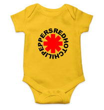 Load image into Gallery viewer, Red Hot Chili Peppers Kids Romper For Baby Boy/Girl-0-5 Months(18 Inches)-Yellow-Ektarfa.online
