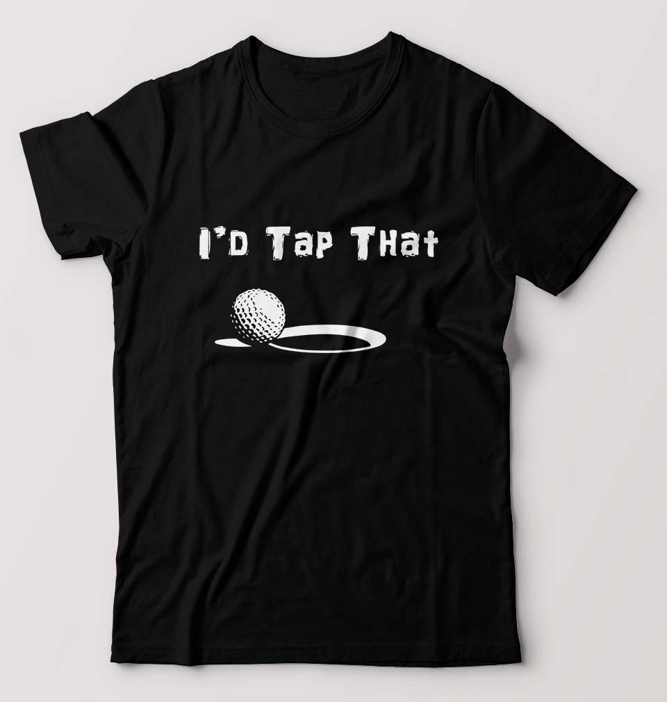 Golf T-Shirt for Men-Black-Ektarfa.online