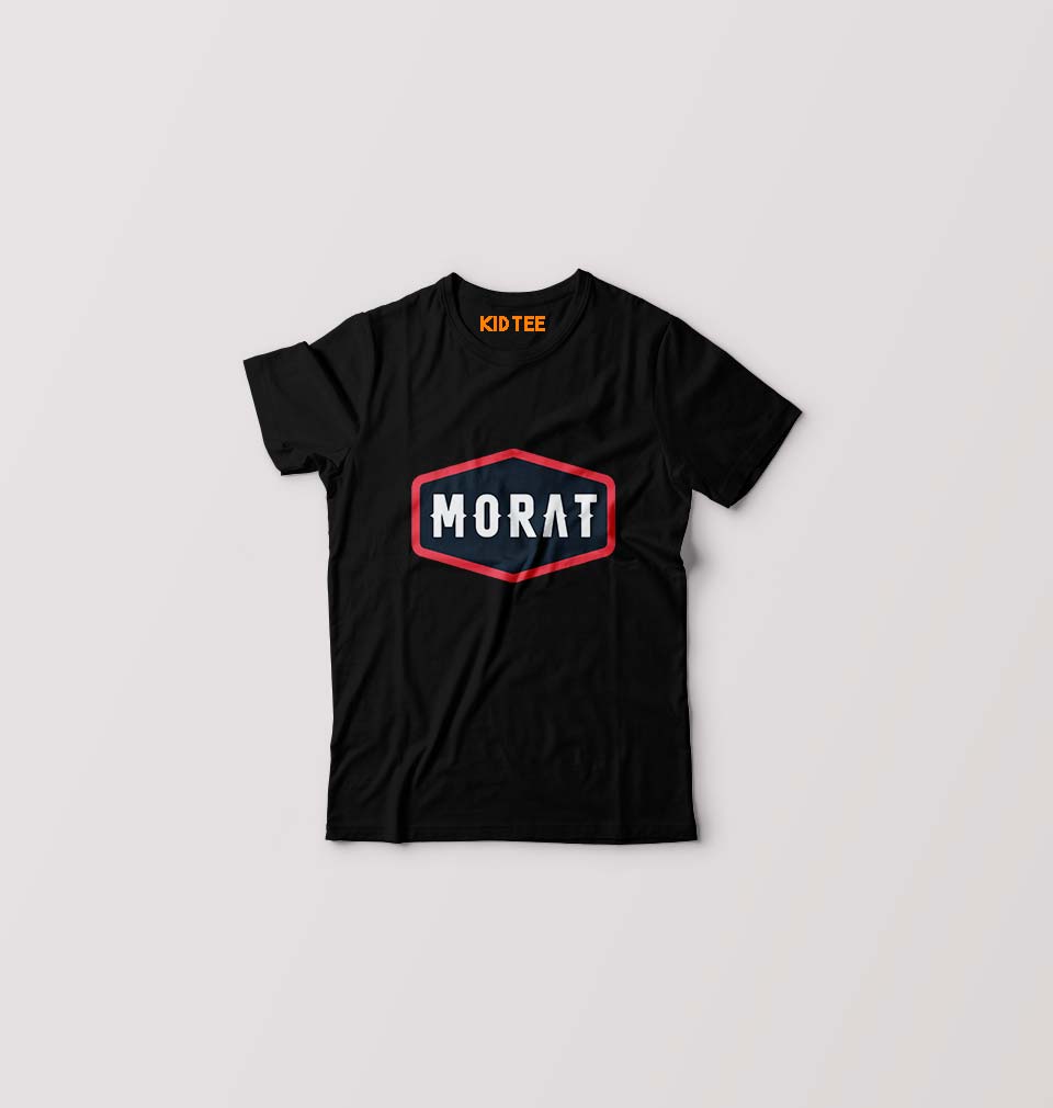 Morat Kids T-Shirt for Boy/Girl-Black-Ektarfa.online