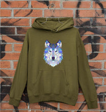 Load image into Gallery viewer, Wolf Unisex Hoodie for Men/Women-S(40 Inches)-Olive Green-Ektarfa.online
