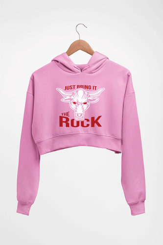 The Rock Crop HOODIE FOR WOMEN-Light Baby Pink-Ektarfa.online