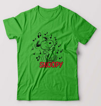 Load image into Gallery viewer, Peanuts Snoopy T-Shirt for Men-flag green-Ektarfa.online
