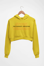 Load image into Gallery viewer, Share Market(Stock Market) Crop HOODIE FOR WOMEN
