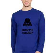 Load image into Gallery viewer, Star Wars Darth Vader Full Sleeves T-Shirt for Men-Royal Blue-Ektarfa.online
