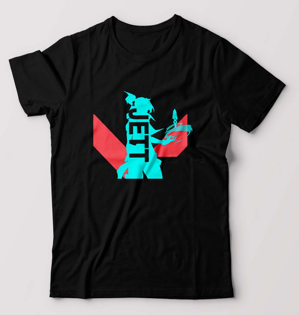 Valorant T-Shirt for Men-Black-Ektarfa.online