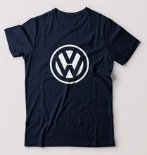 Load image into Gallery viewer, volkswagen T-Shirt for Men-S(38 Inches)-Navy Blue-Ektarfa.online
