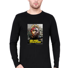 Load image into Gallery viewer, Hip-Hop Evolution Full Sleeves T-Shirt for Men-Black-Ektarfa.online
