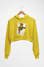 Load image into Gallery viewer, Joker Crop HOODIE FOR WOMEN-Mustard Yellow-Ektarfa.online
