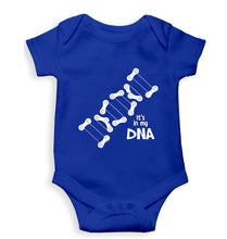 Load image into Gallery viewer, Cycling DNA Kids Romper For Baby Boy/Girl-0-5 Months(18 Inches)-Royal Blue-Ektarfa.online
