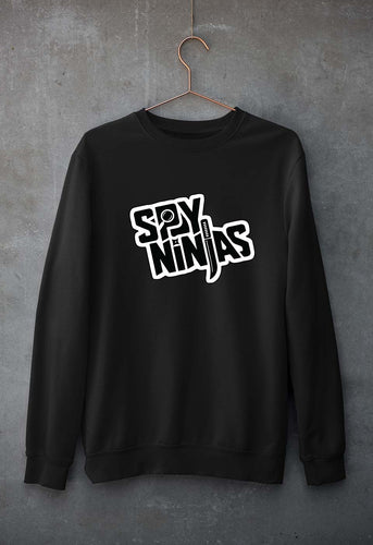 Spy Ninja Unisex Sweatshirt for Men/Women-Black-Ektarfa.online