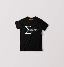 Load image into Gallery viewer, Sigma Kids T-Shirt for Boy/Girl-Black-Ektarfa.online
