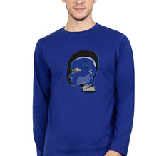 Load image into Gallery viewer, Cyberpunk Full Sleeves T-Shirt for Men-Royal Blue-Ektarfa.online
