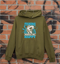 Load image into Gallery viewer, Fishing Unisex Hoodie for Men/Women-Olive Green-Ektarfa.online
