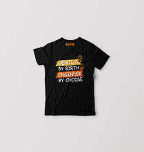 Load image into Gallery viewer, Genius Engineer Kids T-Shirt for Boy/Girl-Black-Ektarfa.online
