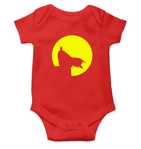 Batman Kids Romper For Baby Boy/Girl-0-5 Months(18 Inches)-RED-Ektarfa.online