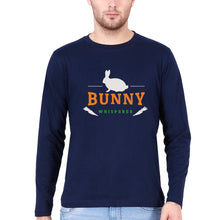 Load image into Gallery viewer, Rabbit Bunny Full Sleeves T-Shirt for Men-Navy Blue-Ektarfa.online
