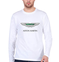 Load image into Gallery viewer, Aston Martin Full Sleeves T-Shirt for Men-White-Ektarfa.online
