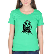 Load image into Gallery viewer, Tupac 2Pac T-Shirt for Women-XS(32 Inches)-Flag Green-Ektarfa.online
