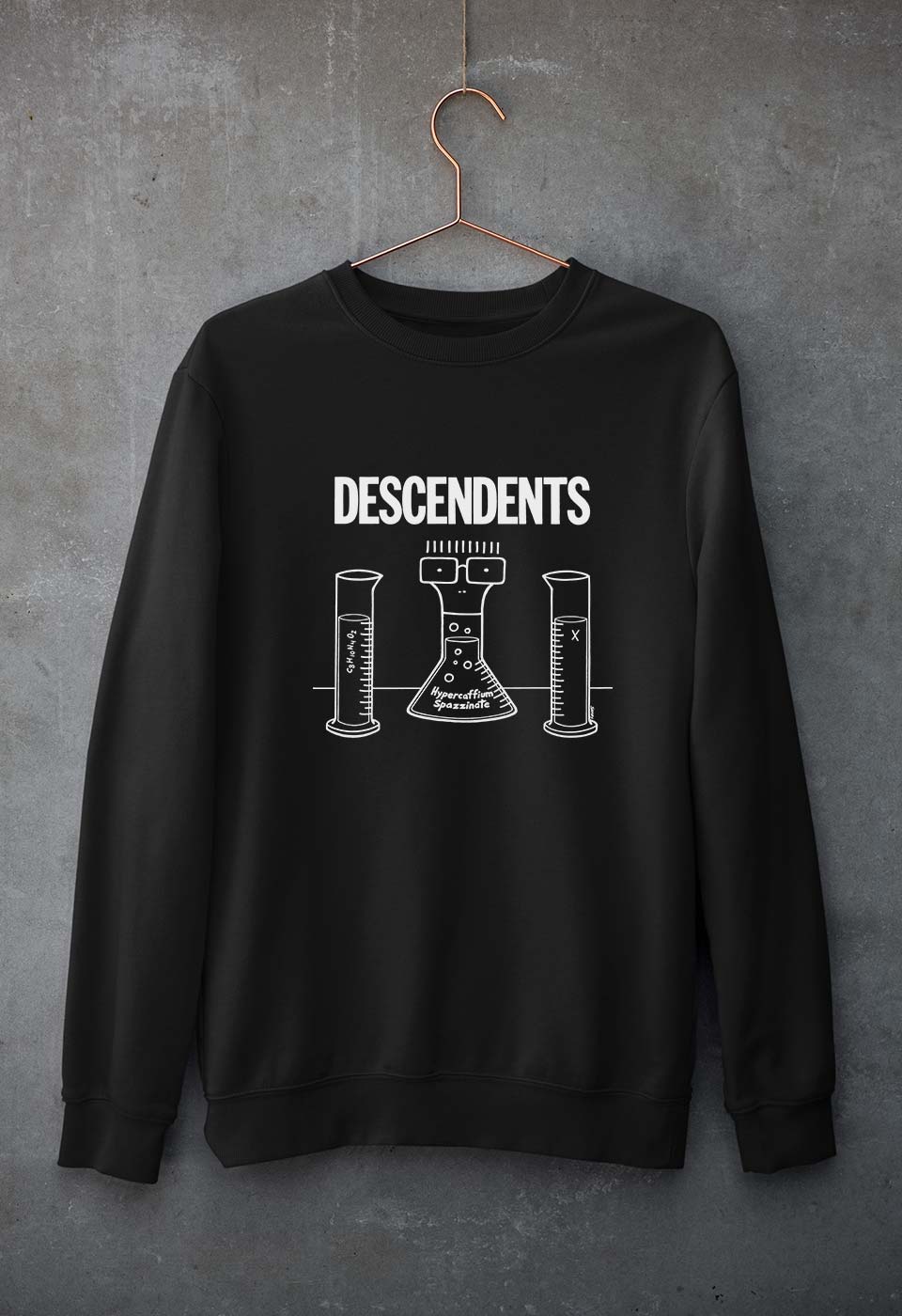 Descendents Unisex Sweatshirt for Men/Women-Black-Ektarfa.online