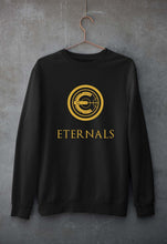 Load image into Gallery viewer, Eternals Unisex Sweatshirt for Men/Women-S(40 Inches)-Black-Ektarfa.online
