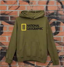 Load image into Gallery viewer, National geographic Unisex Hoodie for Men/Women-S(40 Inches)-Olive Green-Ektarfa.online
