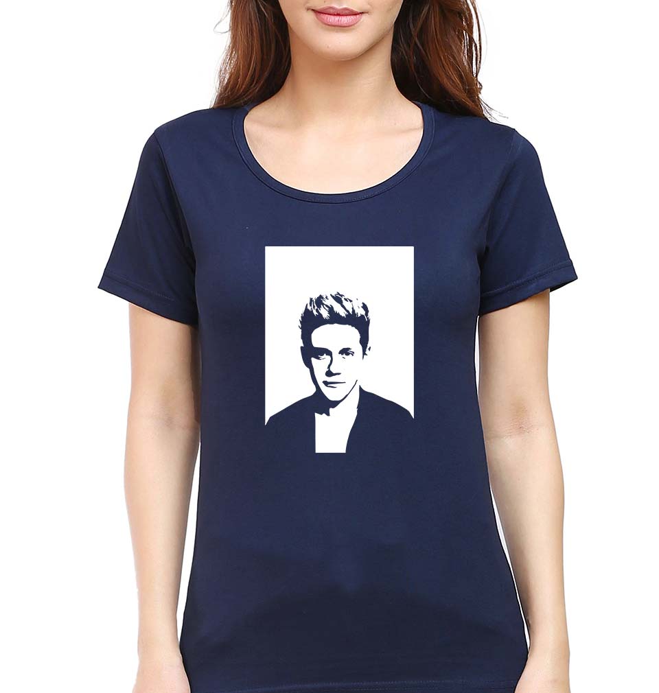 Niall Horan T-Shirt for Women-Navy Blue-Ektarfa.online